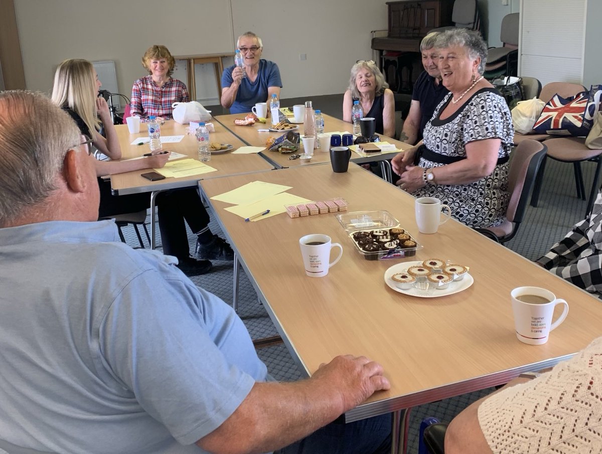 We discussed the Grounds maintenance contract today  with our Services improvement group. The group also welcomed  local residents to a coffee afternoon to talk about what the group have been doing.⁦<a href="/HomesSedgemoor/">Homes in Sedgemoor</a>⁩ #GoTeamHis