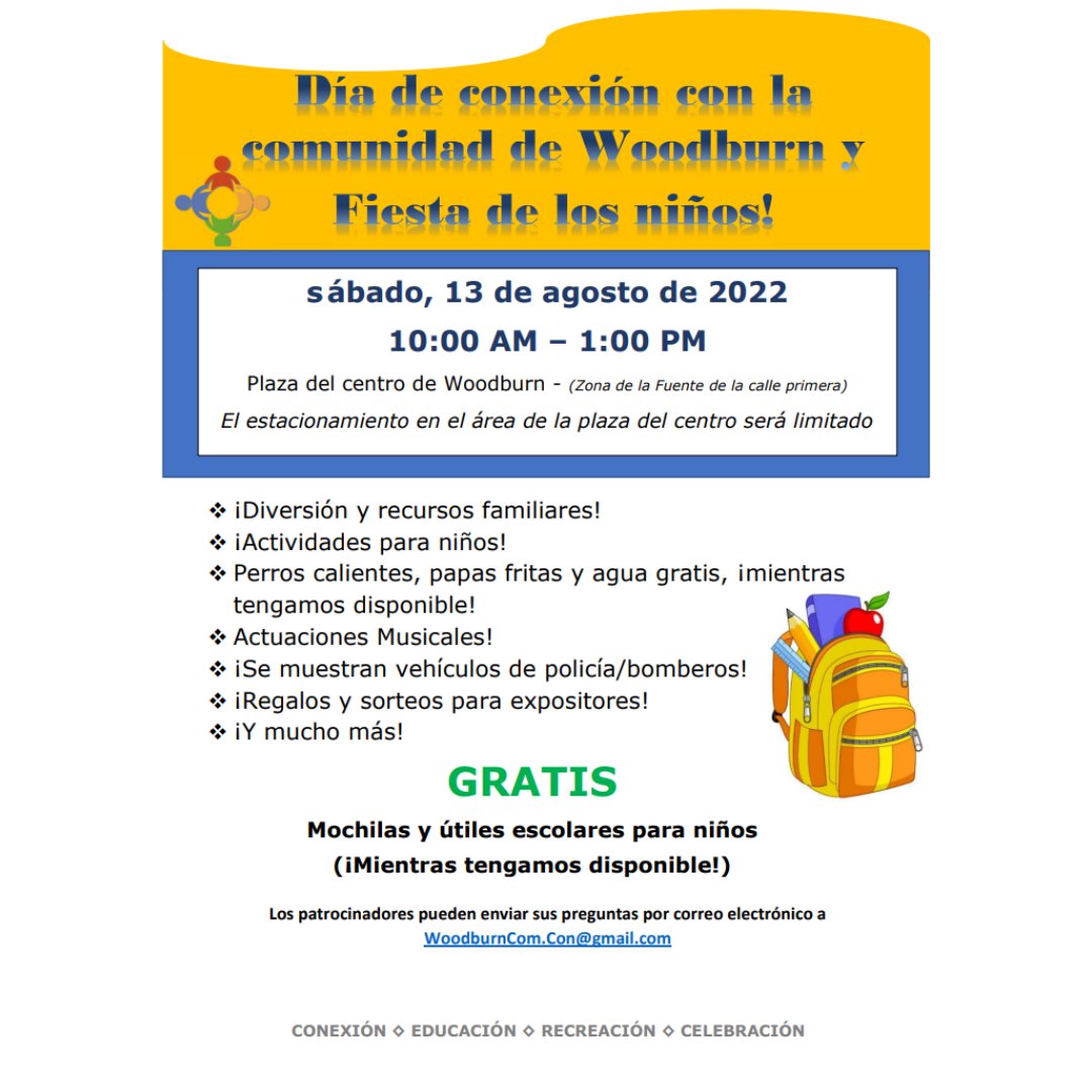 The committee is in need of volunteers! Interested in volunteering? Please email: WoodburnCom.Con@gmail.com

If you are a local organization interested in having a booth, the deadline is July 29. Please email: WoodburnCom.Con@gmail.com for more details on how to participate.