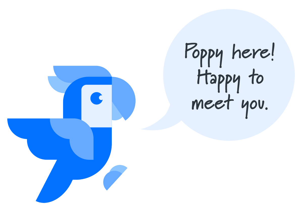 bluescaper's tweet photo. Say hello to Poppy, Bluescape's new spokesparrot π¬π¦ https://t.co/iakHIQEXTe #Popsync https://t.co/w6xboailW6