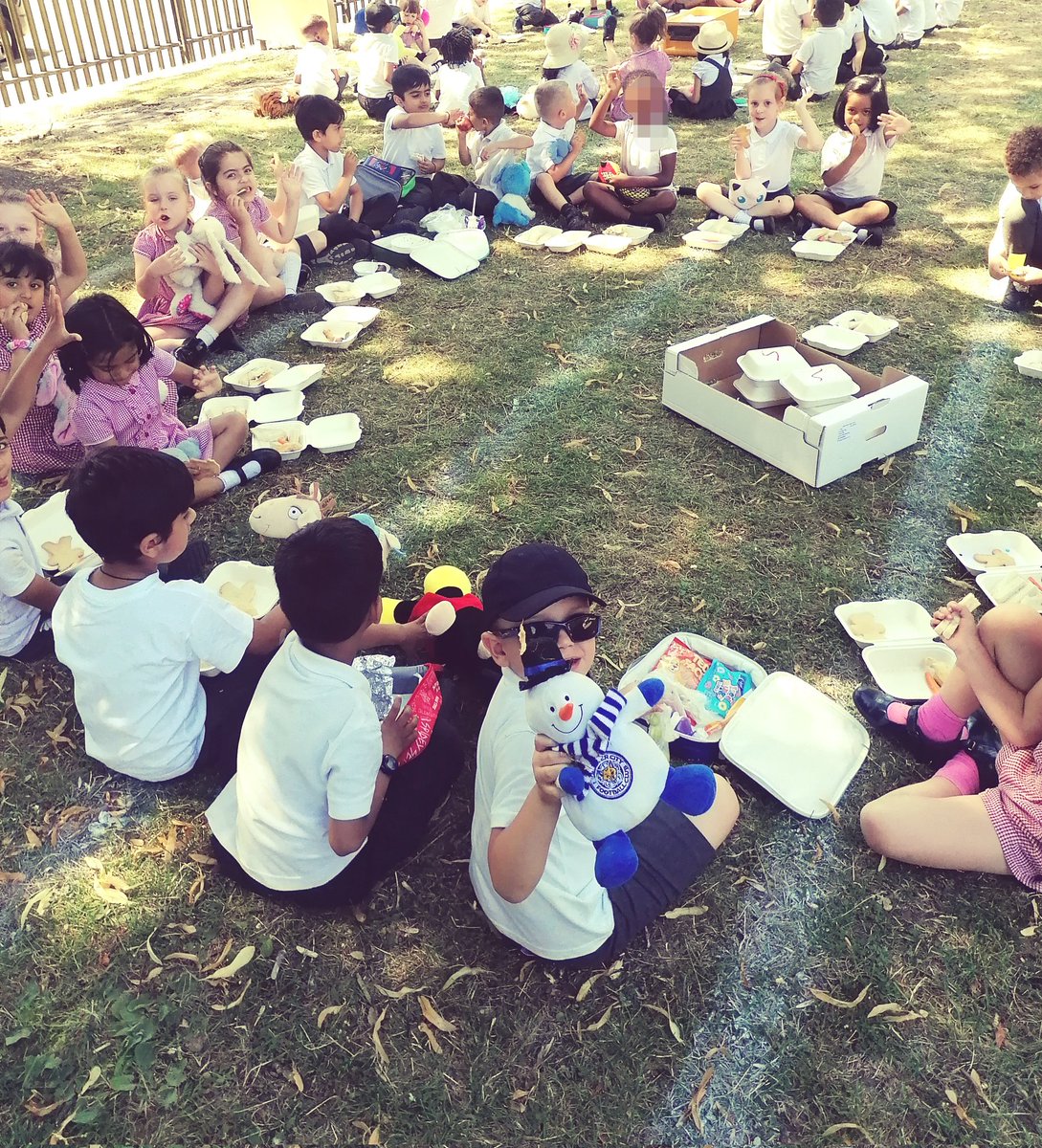 The Teddy bear's picnic was a resounding success! And I must say the biscuits were excellent!