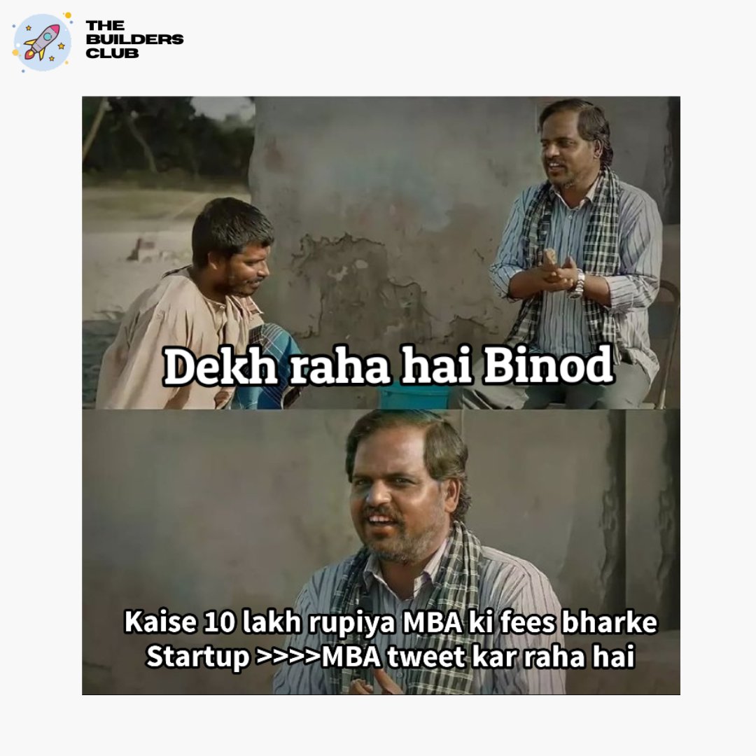 TheBuildersC's tweet photo. Binod sab dekh raha hai 😷 https://t.co/l6N1CpwUJO