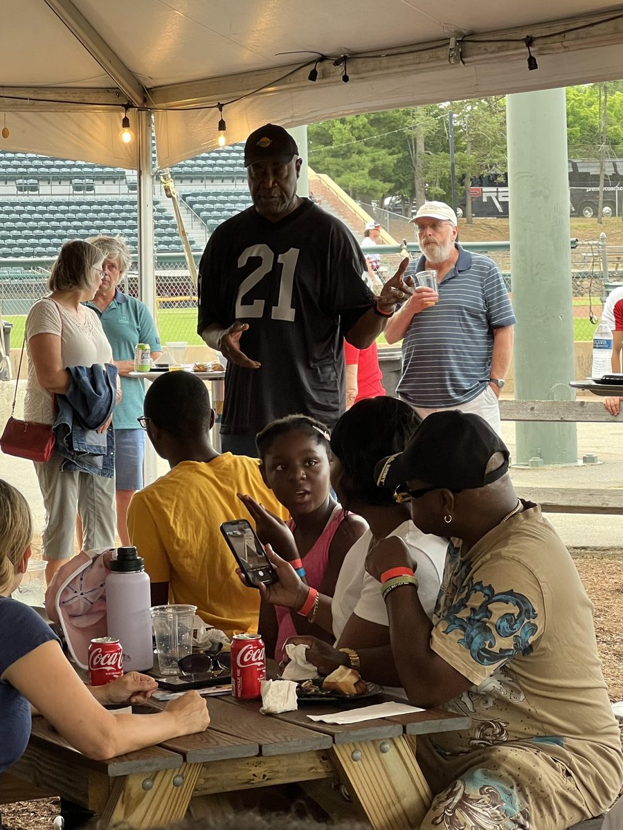 It was an honor to join the <a href="/NashuaNAACP/">Greater Nashua NAACP</a> at the organization’s Night At The Ballpark event last week to commemorate the 75th anniversary of the breaking of baseball's color barrier.

Thank you for the invitation and for acknowledging this milestone in our history.