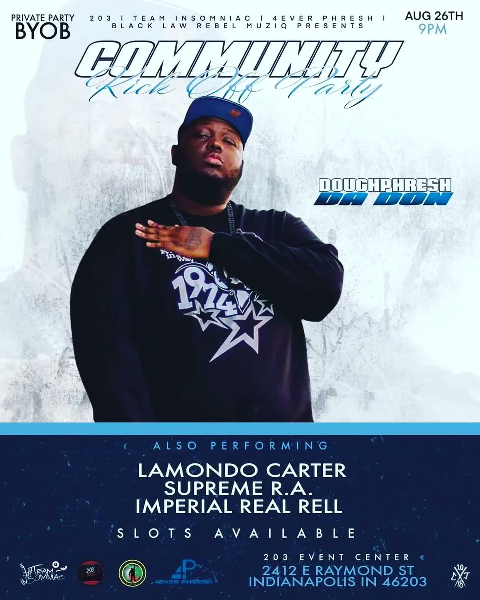 supremera7's tweet photo. Naptown What's Good Yo Blacklawrebelmuziq @BlawRebelmuziq will be in the building August 26th If you're in Indianapolis and you dig our music come out and rock with us. Shout out Charles Ditchley for booking us. Let's get it!!! #1hundough #ourworldwayvision #4everphresh https://t.co/g5XjiHPago
