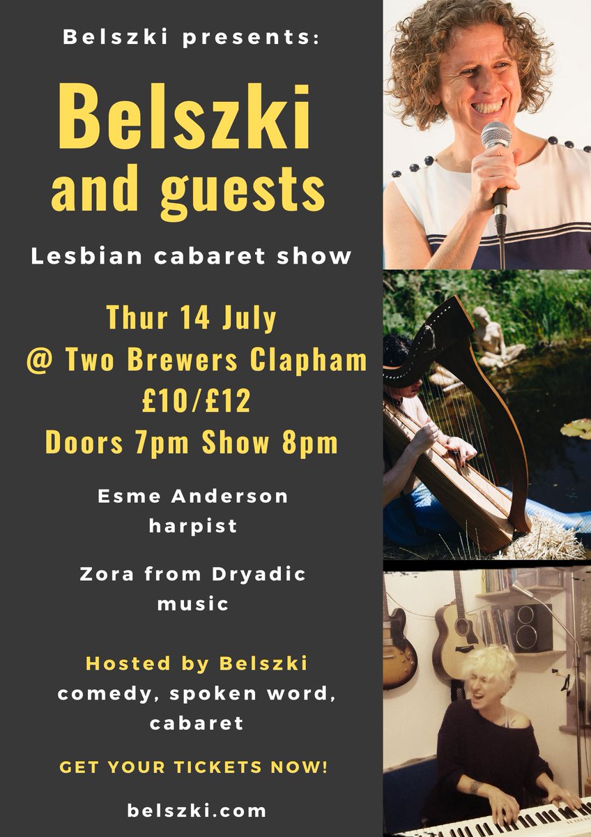 annabelszki's tweet image. LIVE MUSIC LONDON! Making space for lesbians @2BrewersClapham Th 14 July 8pm TICKETS: outsavvy.com/event/9086/bel… @dryadic_music @thelucicat @BechdelTheatre #livemusiclondon #queermusicians #lesbian #queercabaretlondon #comedylondon #feminist