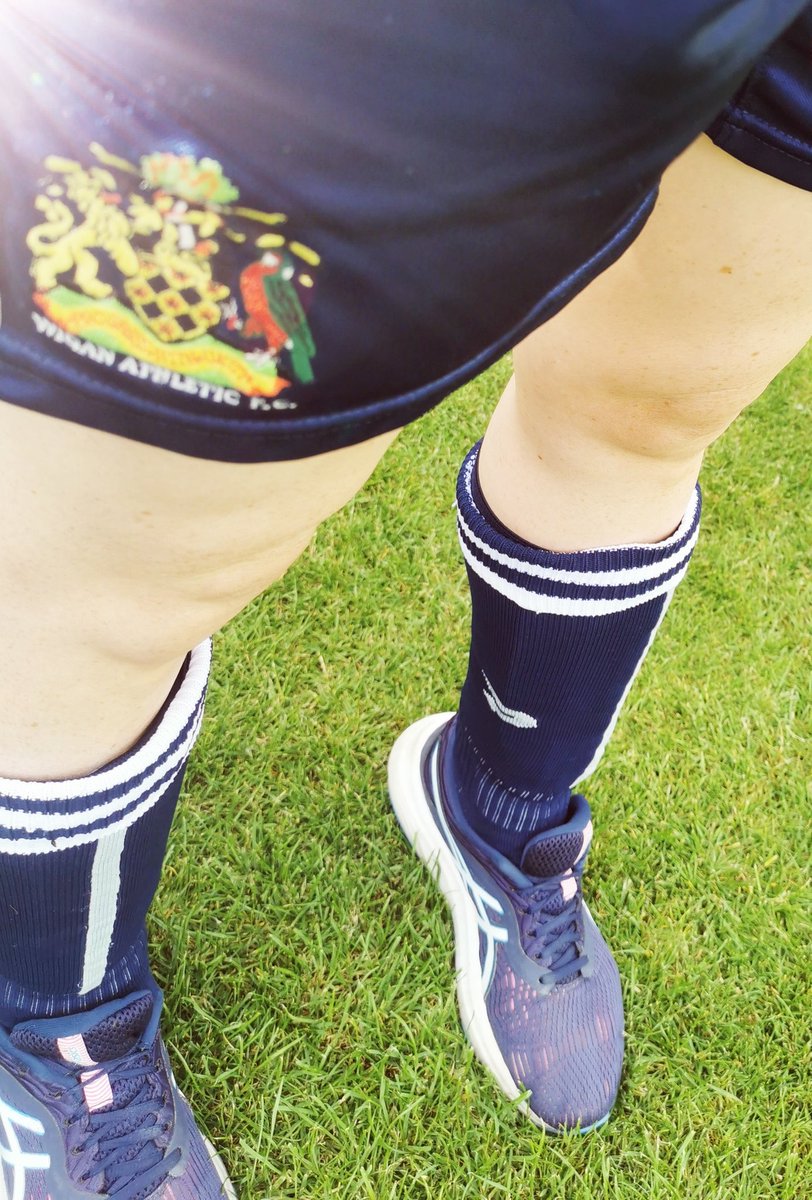 Completely out of my comfort zone for this one 😳 Give me a ball in my hands any day but at my feet....heck, it's been 20 years since I last played ⚽ 
But the <a href="/ActiveLancs/">Active Lancashire</a> and <a href="/LancashireCSI/">Challenge through Sport Initiative (CSI)</a> Team were really encouraging, cheers all #giveitago #ALittlebitmore #lionessesinspired