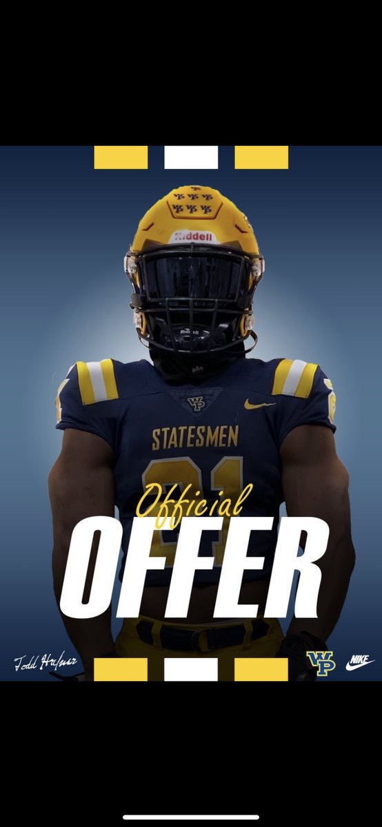 The_Mario21's tweet photo. I am truly thankful and blessed to receive my first official offer from William Penn University. @WPU_Football @CoachHafnerWPU https://t.co/ug0nLm5qof