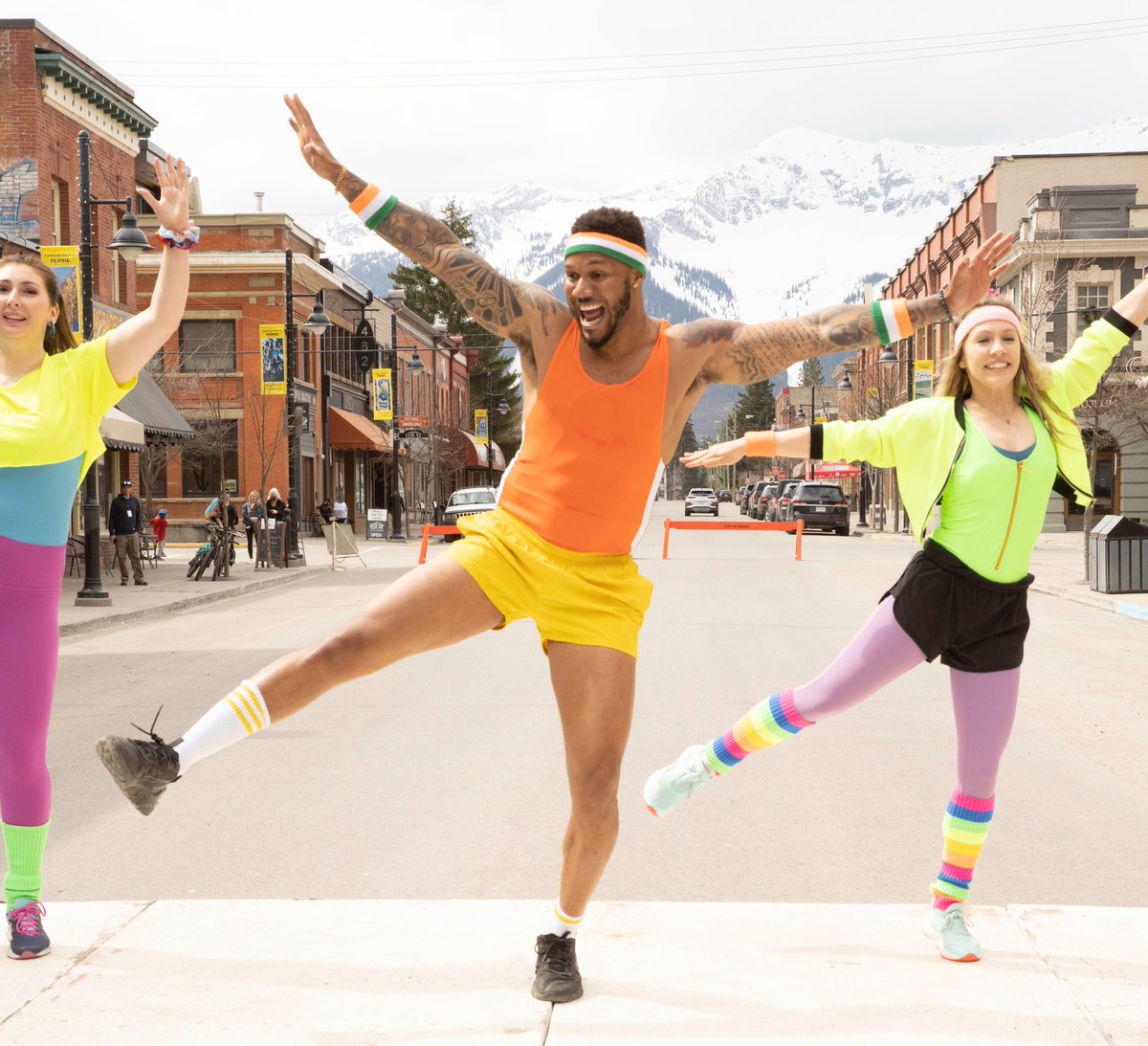 PHOTO ALERT: Teams make their way to Fernie, B.C. on next week’s #AmazingRaceCanada. Images for the all-new episode, airing Tuesday, July 19 at 9 pm ET/PT on <a href="/CTV/">CTV</a>, CTV.ca &amp; the CTV app, are now available for media download @TheLede_ca: bit.ly/2IbJwlI