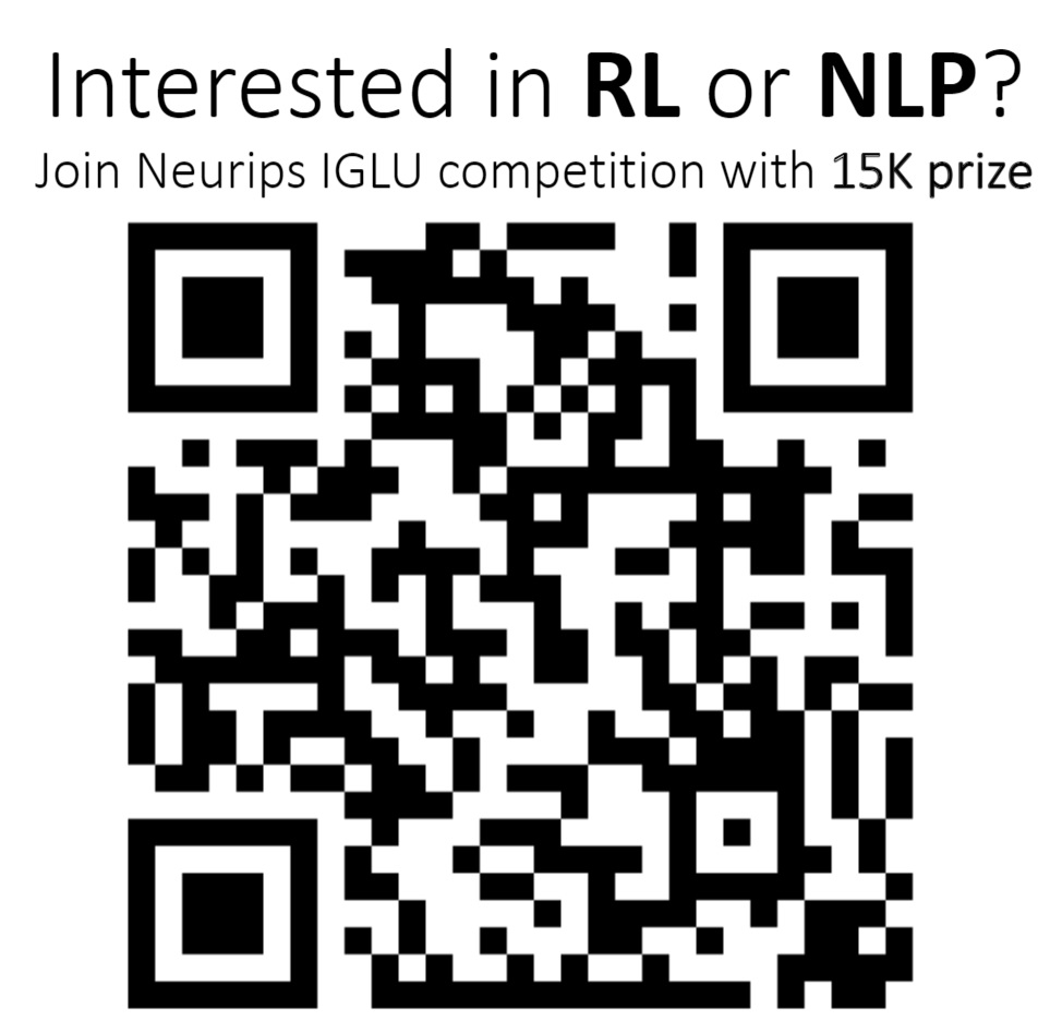 Julia Kiseleva (@julia_kiseleva) on Twitter photo 🥁🥁🥁 <a href="/IgluContest/">iglu-contest @ NeurIPS</a> is about to start! The focus is on building an interactive agent that can understand the instructions in natural language to build structures in the #Minecraft environment! In case of uncertainty, ask clarifying questions! Interested? #SIGIR2022 #NAACL2022 🥁🥁🥁 <a href="/IgluContest/">iglu-contest @ NeurIPS</a> is about to start! The focus is on building an interactive agent that can understand the instructions in natural language to build structures in the #Minecraft environment! In case of uncertainty, ask clarifying questions! Interested? #SIGIR2022 #NAACL2022