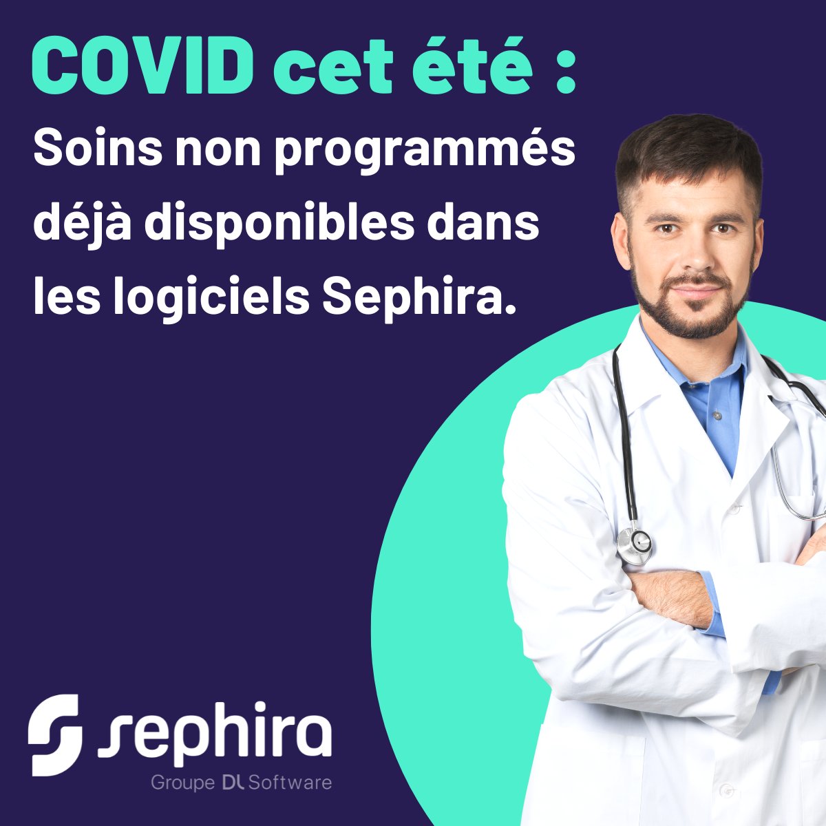 Les soins non programmés sont déjà disponibles dans les logiciels Sephira.Modalités, suppléments de facturation, détail des codes actes... toutes les infos ici : bit.ly/3RvxWDF

#covid #hcsmeufr #teletransmission #medecin #esante #ngap #sante #esanté #santé
