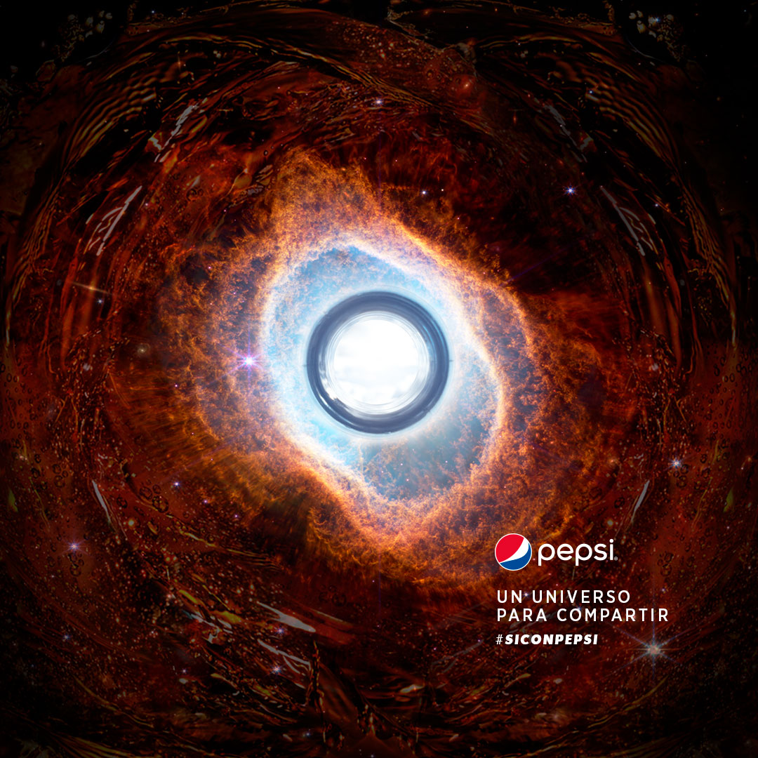 Abran espacio en la mesa que viene una Pepsi. #SíConPepsi  #universe #space #telescope #telescopio