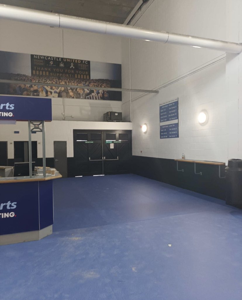OptimaldcLTD's tweet photo. We have had the honour and privilege to be involved in the refurbishment of SJP, just wanted to say a massive thankyou to @nufc @ghodoussi @jamiereuben for the opportunity to help bring pride back to our club #nufc https://t.co/JUsYaQyYG8