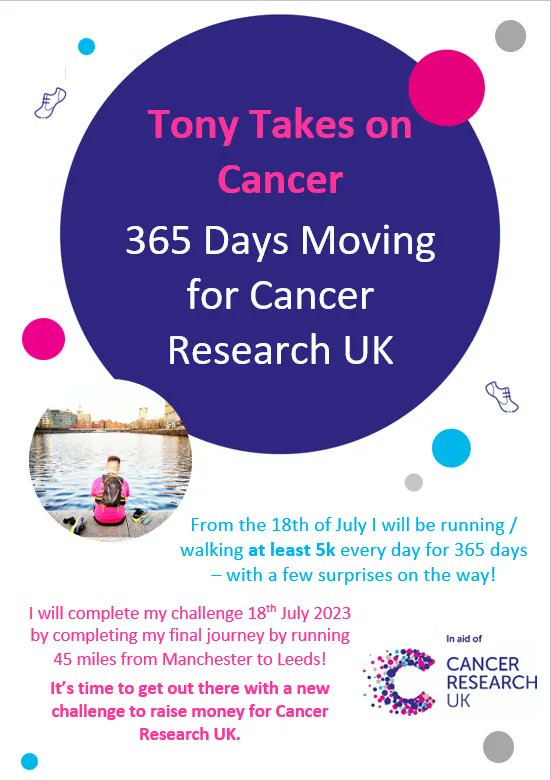 I'm back with a brand new challenge!

<a href="/UKRunChat/">UKRunChat</a> 

Super nervous for this one, I know it will test me physically and mentally but also super excited to raise money for <a href="/CR_UK/">Cancer Research UK</a> 

Bring it on!