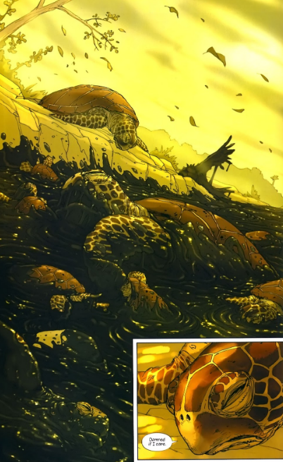 cryingbookclub's tweet photo. Oh hey there's a new episode of the pod! The fourth episode in fact, on the complicated legacy of Brian K Vaughan and Niko Henrichon's stunning, lion-focused Iraq War comic Pride of Baghdad

https://t.co/SOBVCSUOO3 https://t.co/COtdnVvQ2y