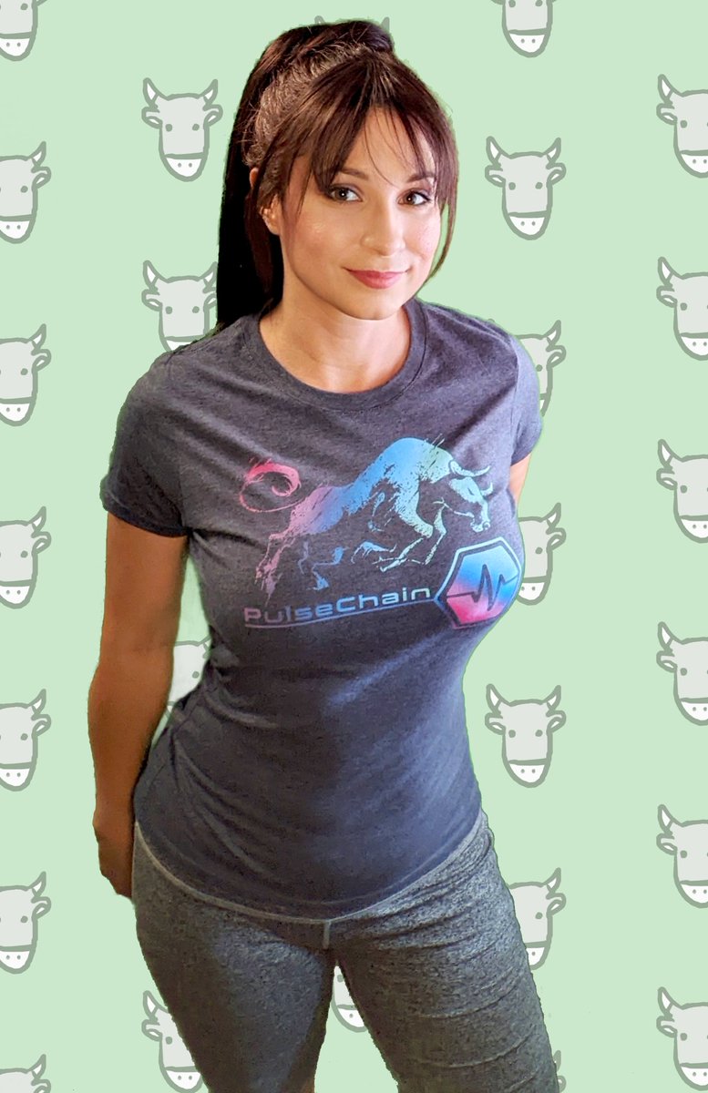 Look at my bullish new shirt! #PulseChain Pulsechain.com