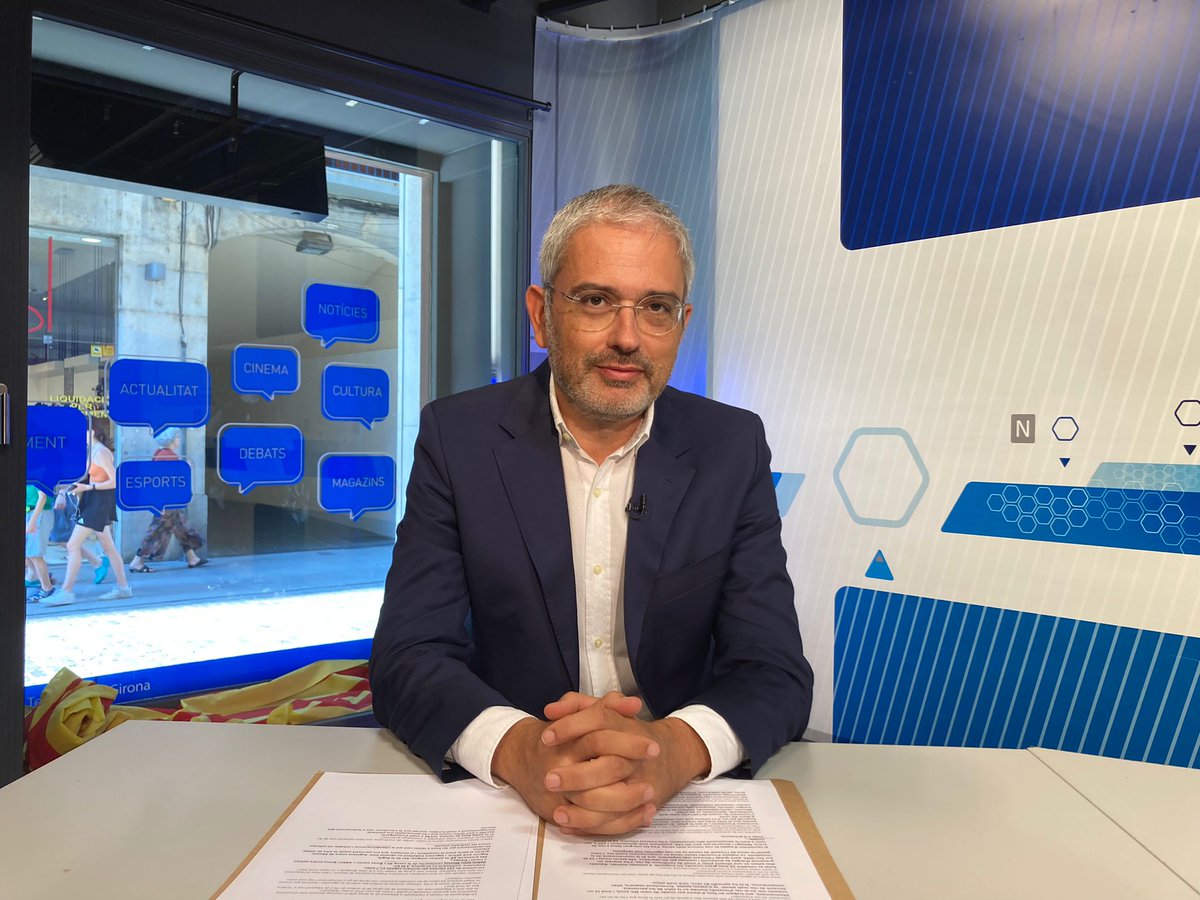 tvgirona's tweet image. Avui a l'Entrevista de @tvgirona rebrem a Jordi Martinoy, director dels serveis territorials d'Interior a Girona. El risc d'incendis d'aquests dies o  l'augment de l'accidentalitat a les carreteres gironines, alguns dels temes que tractarem @gencatgirona @interiorcat @jmartinoy