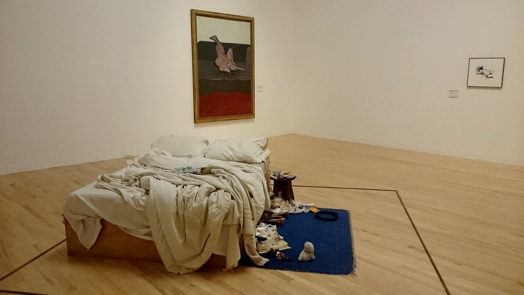 In The #LateNightTalking music video Harry references Tracey Emin's famous art installation 'My Bed'

Harry has previously attended an exhibition of her work in 2019.