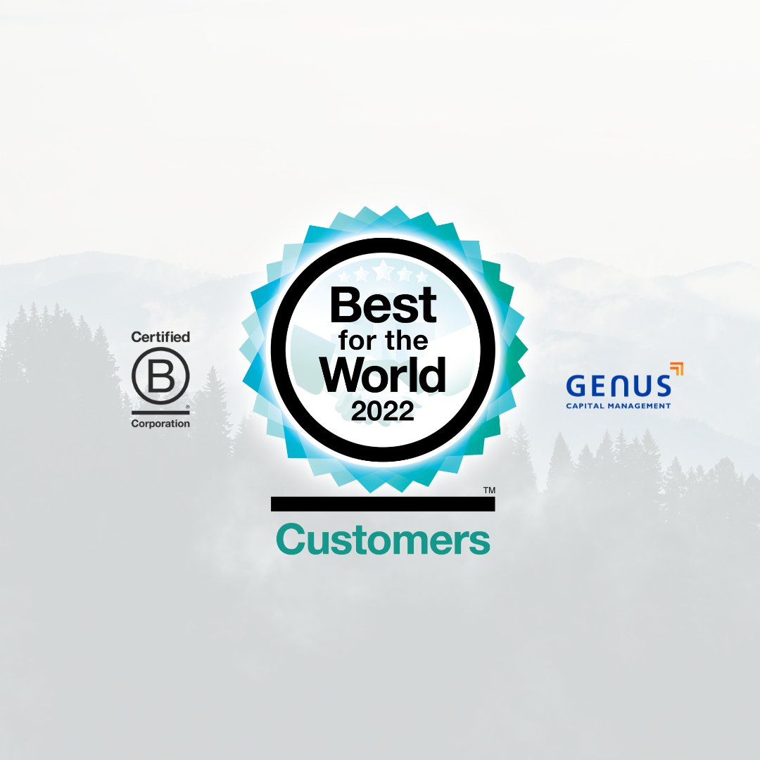 We are honoured to have been recognized as one of the Best for the World™ B Corps of 2022 for Customer Satisfaction!

As being a B Corp is already an achievement in itself, this recognition makes us incredibly proud. This is only the beginning.

#BCorporation #BFTW2022