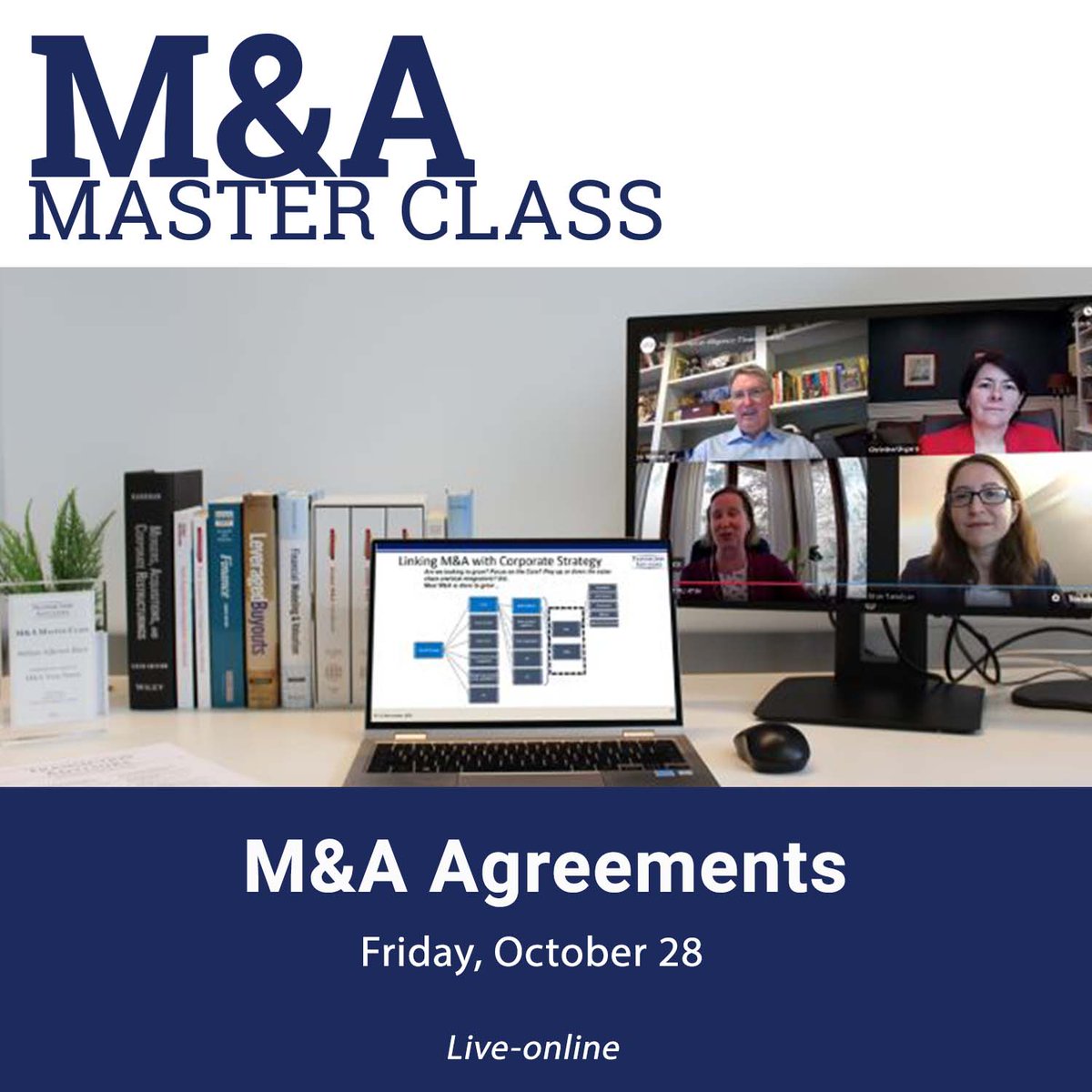 Transaction Advisors Institute (@dealinsights) on Twitter photo The comprehensive M&A Agreements Master Class led by <a href="/cathyhwang47/">Cathy Hwang</a> will better prepare you to establish and negotiate M&A agreements as well as understand the regulatory and antitrust considerations in M&A. ow.ly/PSHY50JSVRN
#generalcounsel #corporatedevelopment #deals The comprehensive M&A Agreements Master Class led by <a href="/cathyhwang47/">Cathy Hwang</a> will better prepare you to establish and negotiate M&A agreements as well as understand the regulatory and antitrust considerations in M&A. ow.ly/PSHY50JSVRN
#generalcounsel #corporatedevelopment #deals