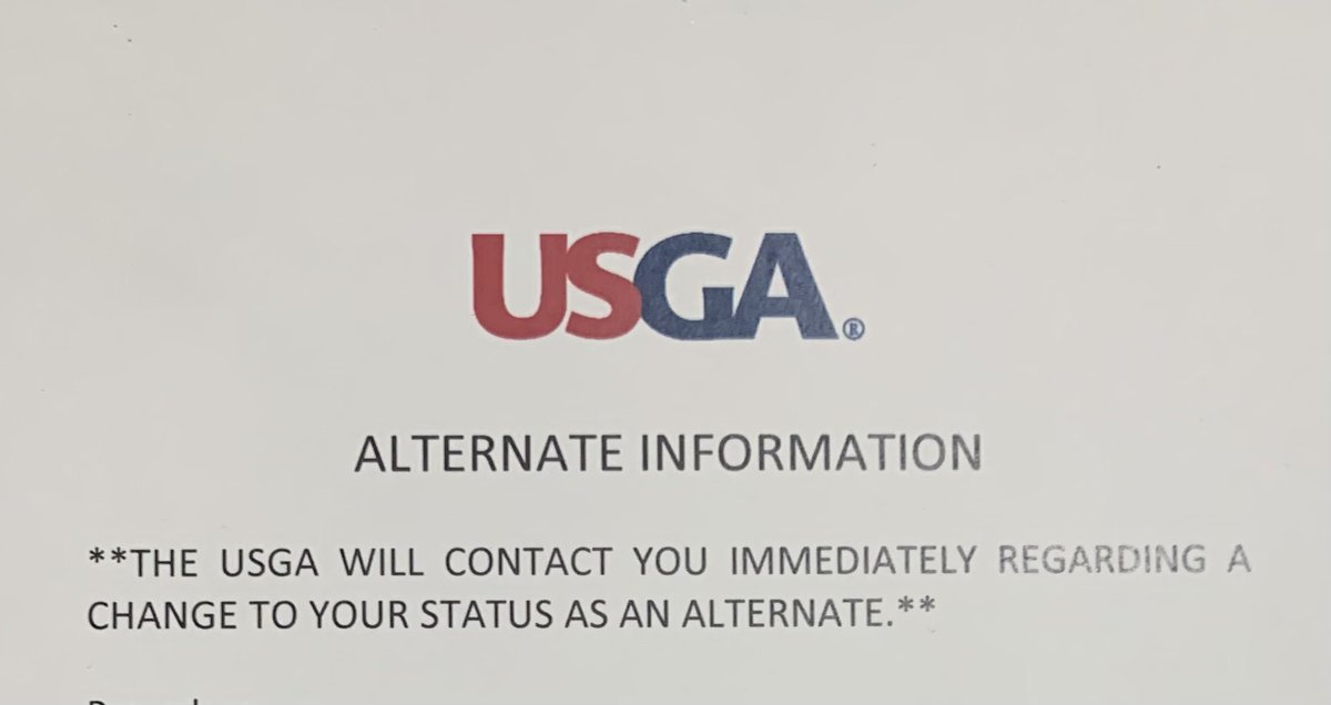 jlwdickerson's tweet photo. 🔥 -9 (71-64) 👏🏻 Let’s go!! Last Wed. Tate played in an US Amateur qualifier. The top 3 advance to the US Am which is played in NJ this year. He finished tied for 2nd but came up short on the playoff (still earning an Alt spot) Be patient and keep grinding! @tatedickerson1 https://t.co/8niUc1u51E