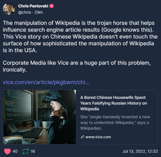 rumblevideo's tweet photo. It's important to understand how big tech operates, once you do, you'll understand that independent media is the future.👀 https://t.co/MICX8Sh01W