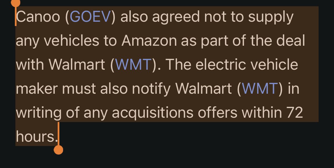 peaceintendedd's tweet photo. $GOEV Walmart is getting aggressive. $AMZN https://t.co/vOf05pd9va
