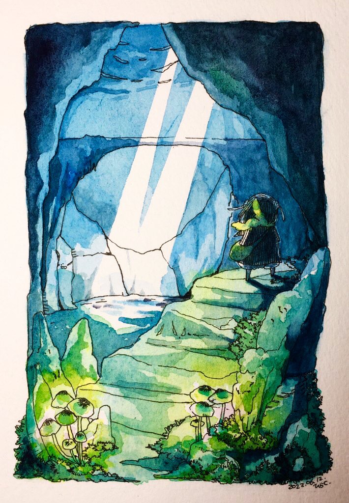 ビビッドカラーでユーモラスな未来を描く@Futureman_3 さんよりバトンを回して頂きました!
#引用RTで絵をあげて5人指名してバトンでお気に入りの絵を載せる
小さな黒いひつじの日々を絵と言葉で綴っています。 https://t.co/mgKAVDRERv