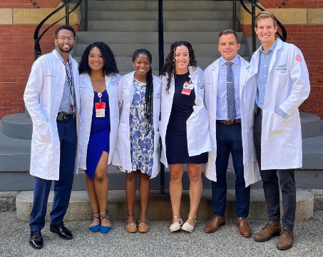 BMC Surgery (@bmcsurgery) on Twitter photo Our new <a href="/The_BMC/">Boston Medical Center</a> interns and future surgeons are off to a great start and ready for a busy year ahead! @Majid_Mohamed1 <a href="/Khuatyy/">Khuaten de Macedo</a> <a href="/kiyahandersonmd/">Kiyah Anderson, MD</a> Dr. Emily Eakin <a href="/coltenyahn/">colten</a> <a href="/Jeffrey_AMelvin/">Jeffrey Melvin</a> <a href="/BUMedicine/">Boston U Chobanian & Avedisian School of Medicine</a> Our new <a href="/The_BMC/">Boston Medical Center</a> interns and future surgeons are off to a great start and ready for a busy year ahead! @Majid_Mohamed1 <a href="/Khuatyy/">Khuaten de Macedo</a> <a href="/kiyahandersonmd/">Kiyah Anderson, MD</a> Dr. Emily Eakin <a href="/coltenyahn/">colten</a> <a href="/Jeffrey_AMelvin/">Jeffrey Melvin</a> <a href="/BUMedicine/">Boston U Chobanian & Avedisian School of Medicine</a>