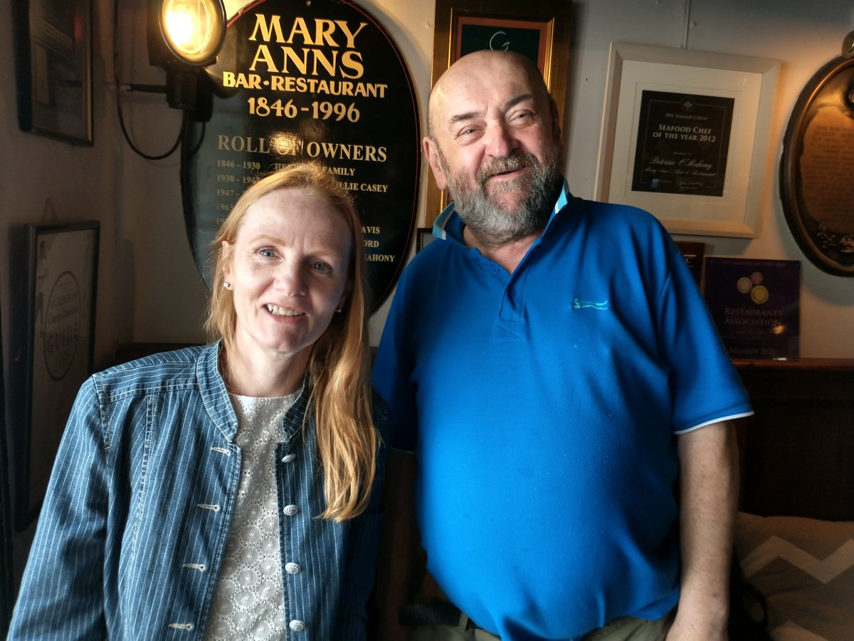 Big thank you to Fergus O'Mahony of Mary Ann's in #Castletownshend for hosting a talk about #Edith with Tom Somerville and me. Felt special to be part of an event in her corner of the world #SomervilleandRoss #IrishRM #WestCork @LilliputPress