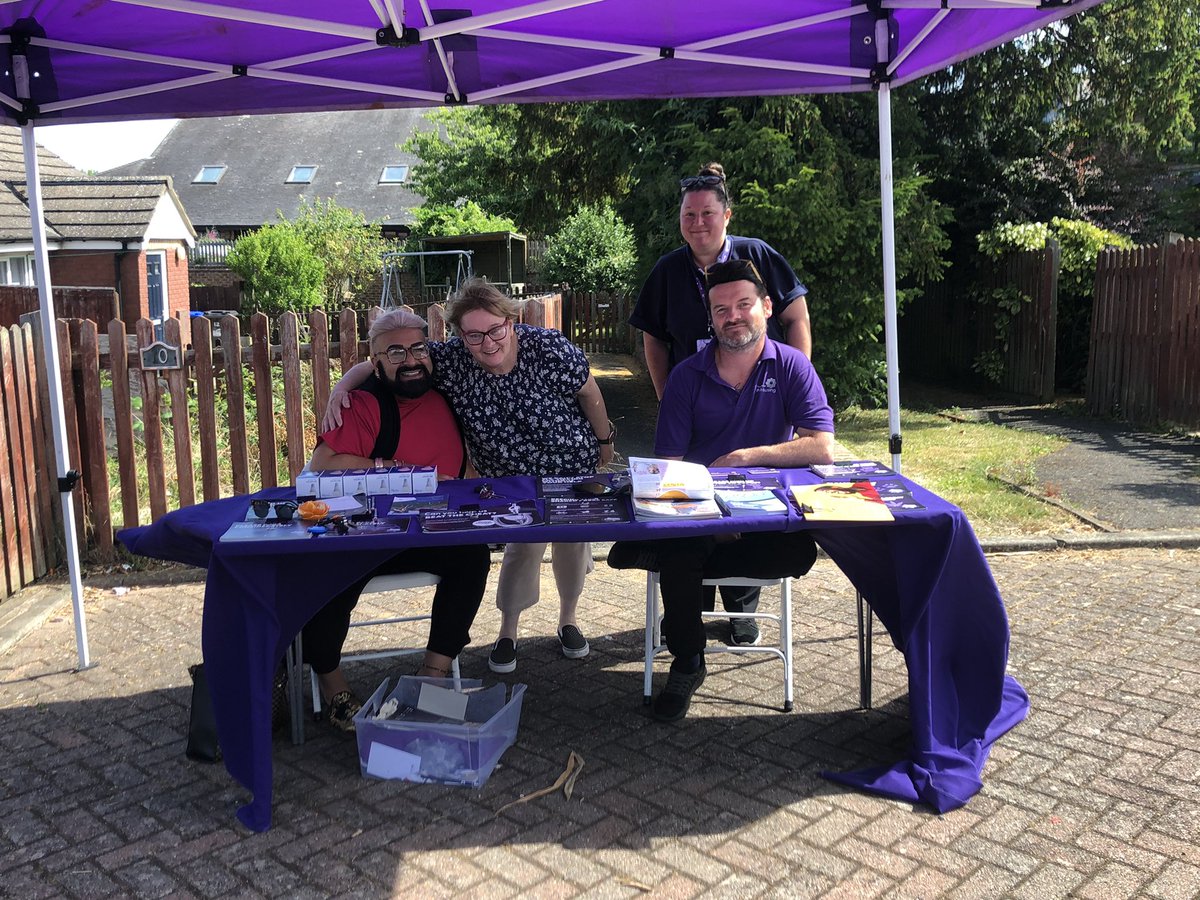 #PAonTour at Lady Croft, Daventry with <a href="/SimonatPA/">Simon (He/Him) @ PA Housing</a> <a href="/RajSharmaHouse/">Raj Sharma (He/His)</a> and <a href="/amandaPAHousing/">amanda patel</a> thanks to all that attended today!

#TeamPurple 
@pa_housing