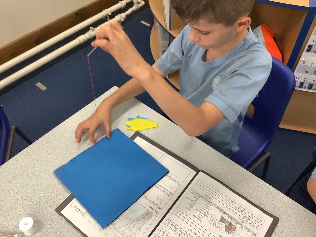 Year 3 are practising their sewing technique when creating their giraffe bag. They are carefully following their designs to hopefully create some amazing giraffe merchandise! 🪡🧵🦒<a href="/whitchurchCEFed/">The Whitchurch Church of England Federation</a> <a href="/WhitchurchJun/">Whitchurch CE Junior Academy</a> #wjadandt