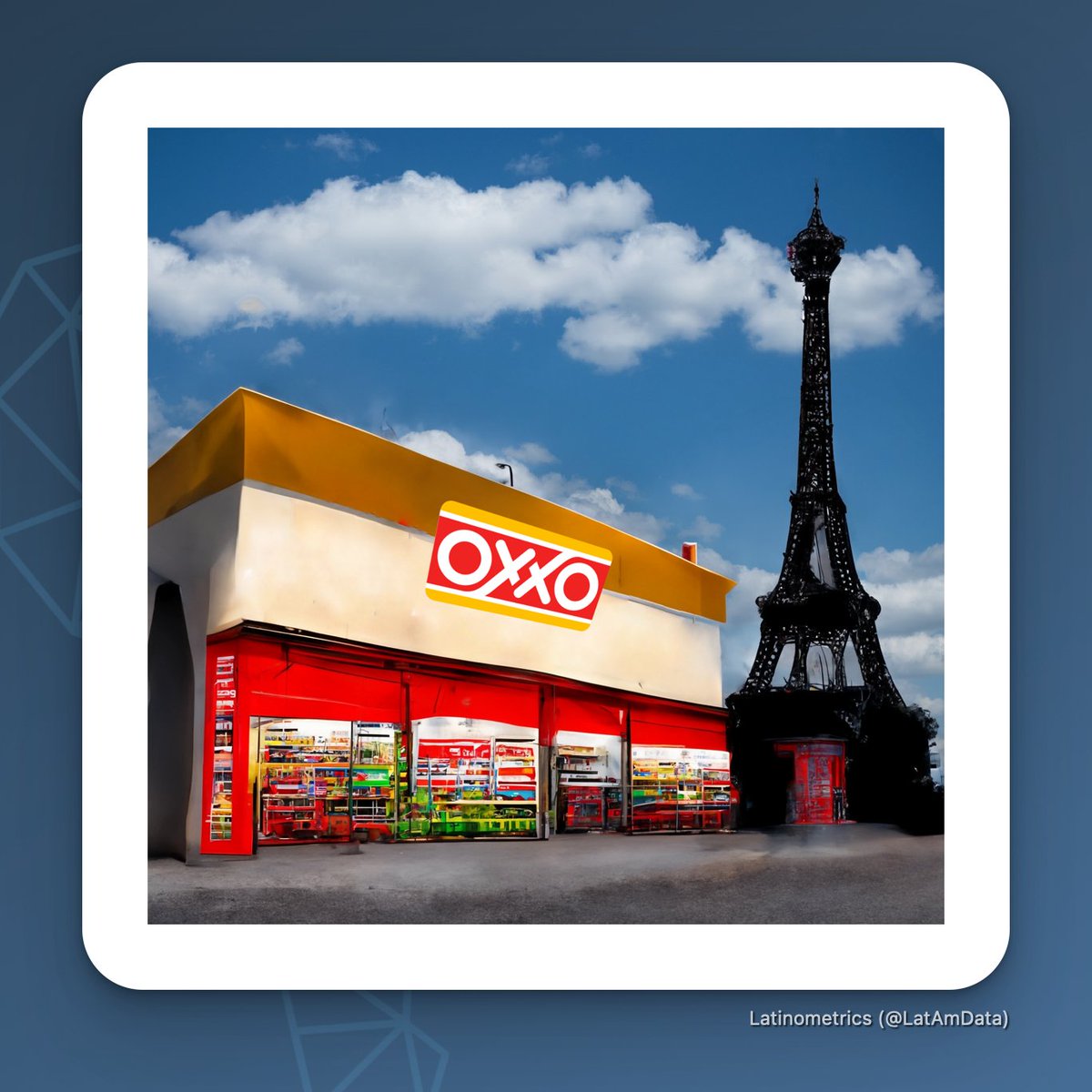 <a href="/FEMSA/">FEMSA</a> @ValoraGroup (11/11) It’s unclear whether Femsa plans to keep the brand names and concepts it just acquired, but an Oxxo right next to the Eiffel Tower just became a not-so-crazy possibility.