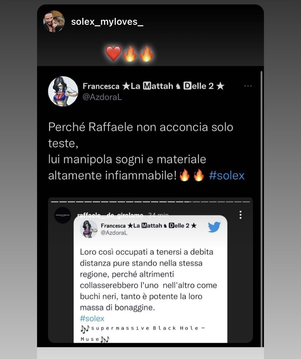 raffahair's tweet photo. Non acconcia solo testa !!! https://t.co/7zW5egFe2t