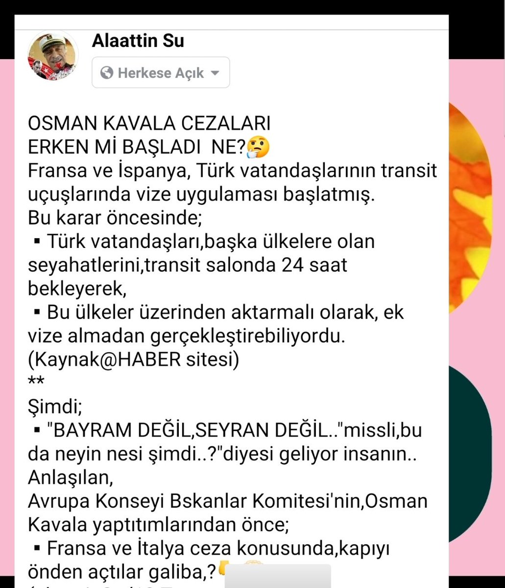 AlaattinSu's tweet photo. ▪︎"BAYRAM DEĞİL,SEYRAN DEĞİL.."missli,bu da neyin nesi şimdi..?"diyesi geliyor insanın..
Anlaşılan,
Avrupa Konseyi Bskanlar Komitesi'nin,Osman Kavala yaptıtımlarından önce;
▪︎Fransa ve İtalya ceza konusunda,kapıyı önden açtılar galiba,?👇🤯.
@Haber 
https://t.co/ZLyOWr3y7h https://t.co/NxGPYN8YSs