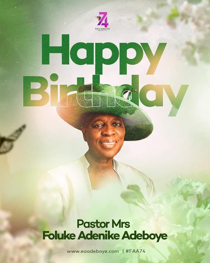 Dkingsseed's tweet photo. Happy birthday Mummy. We are proud of the example and legacy you're leaving for us. On the occasion of your 74th birthday we pray may you continue to flourish in the courts of your God in Jesus name.
#PastorFoluAdenikeAdeboye
#74thbirthday https://t.co/DMj3Sv5cjj