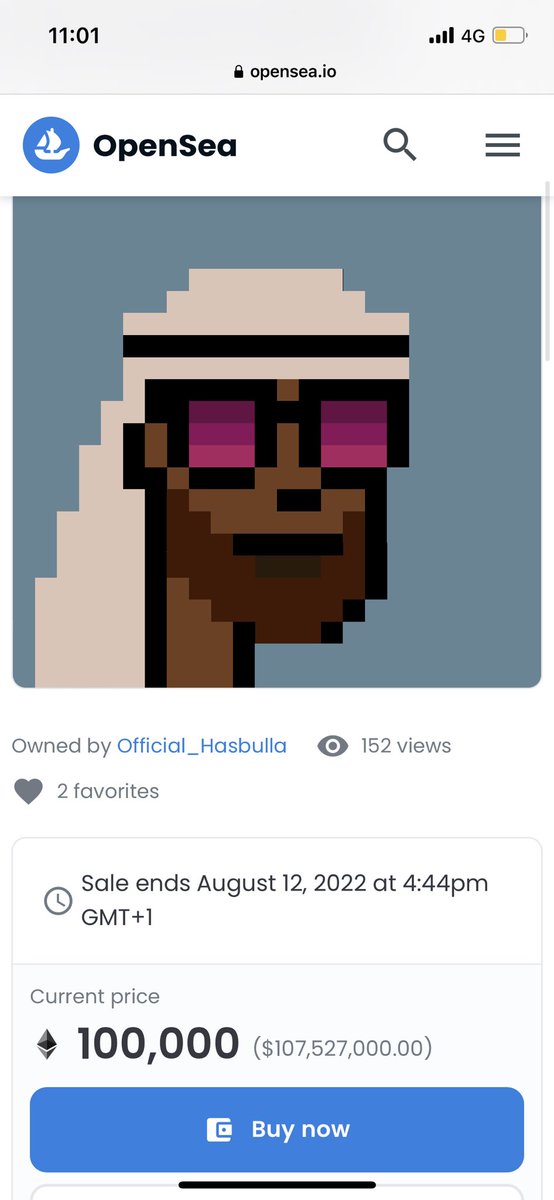 Thecryptolord_'s tweet photo. Yallah Saudis!

Ive named my @TheSaudisNFT 

@ensdomains  ‘Saudi-sheikh’ 👇🏽 

https://t.co/f0G1sqTq74

Saudi NFT 👀 #1278 👇🏽 

https://t.co/bqVhXKXVbS

#NewProfilePic #MAXBIDDING #NFT #NFTs #nftsale #NFTcollections #SaudisNFT #saudikings #SAUDISBILLIONAIRE #saudiprince https://t.co/YNySmbVcV3