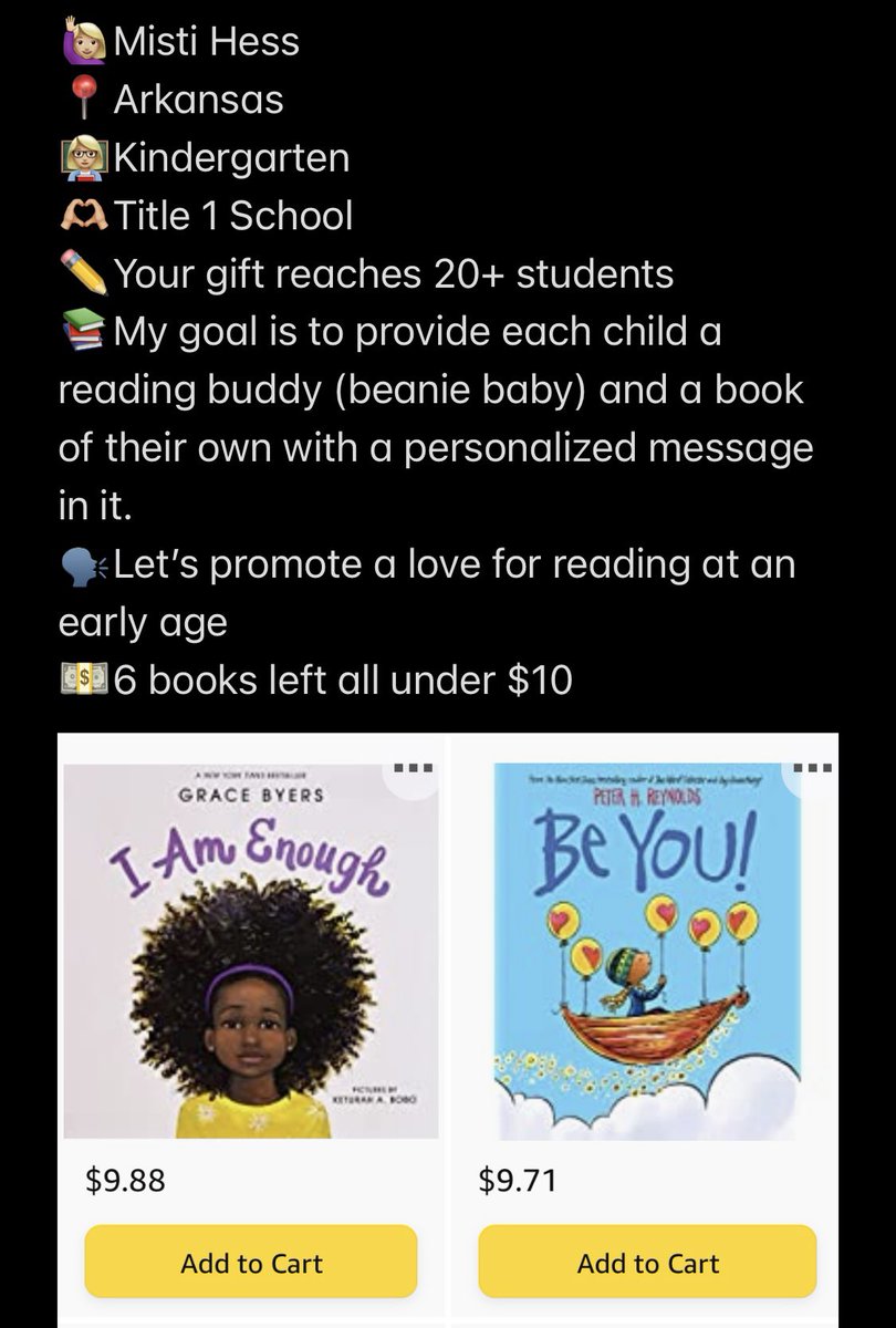 misti4377's tweet photo. 💃🏼Let’s get these lists cleared! I have all day to RT so drop your list and sprinkle where you can or RT❤️ #AdoptATeacher #clearthelist #clearthelist2022 #TEACHers #teachertwitter #helpateacher @amazon @FetchTeach @FetchRewards https://t.co/rmNI1UrWP7 https://t.co/aJRIYYeHx2