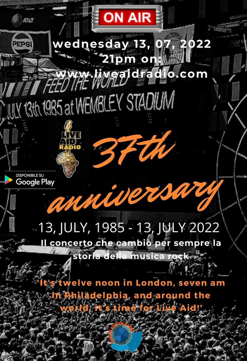 Live Aid Radio tweet media