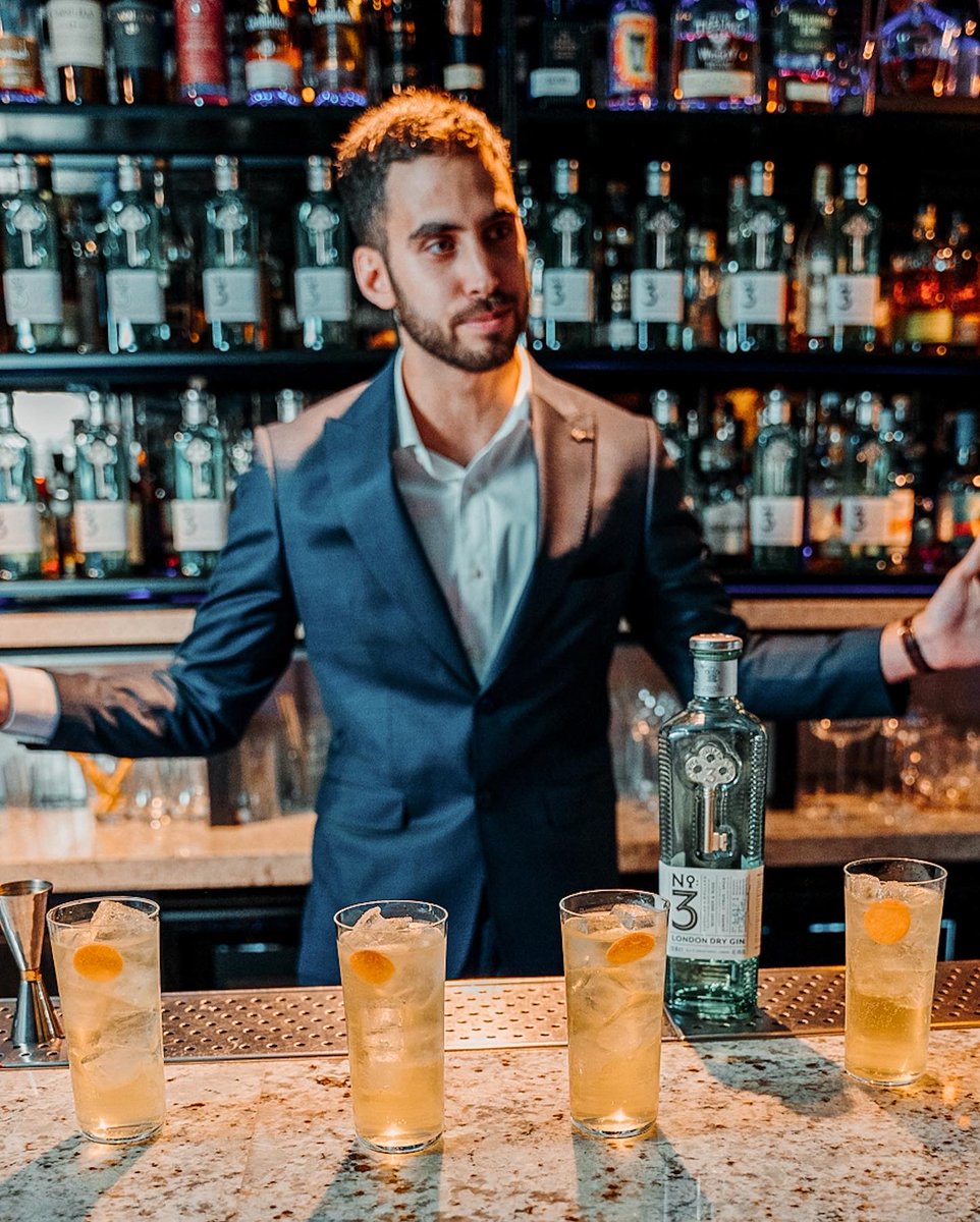 So happy to announce that our bartender Lorenzo Piscitello from the Artesian Bar team won first place in the No.3 Gin London Pursuit of Perfection Competition 2022 with his cocktail, Gin and tonic XIII, and is going to the Netherlands for the global final as London’s finalist!