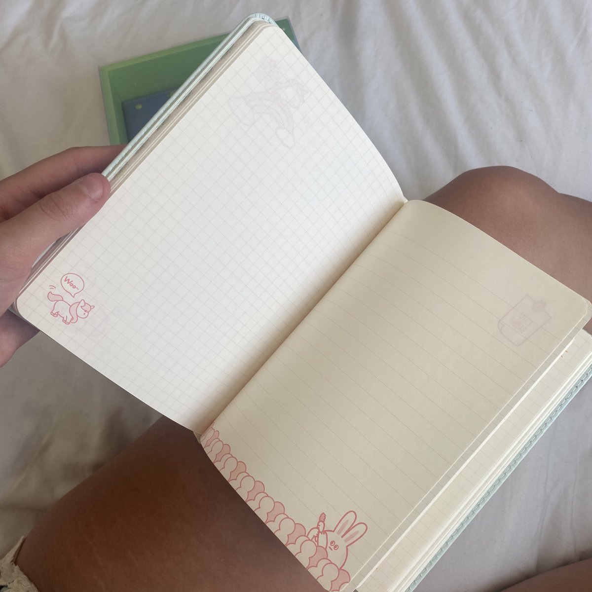 roscsugar's tweet photo. found these note pads with squishies on the front so bought one for me and my brother, how cute !! https://t.co/nNoFfMjEVi