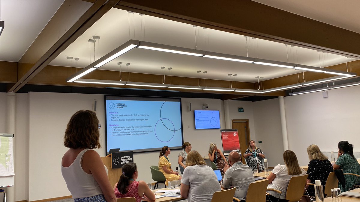 Day 3. Really impressed with the group activity work from attendees exploring approaches to delivering genomic topics. Opportunities for interprofessional learning and across subject! #teachgenomics <a href="/ConnectingSci/">Wellcome Connecting Science</a> <a href="/eventsWCS/">Wellcome Connecting Science Learning and Training</a>