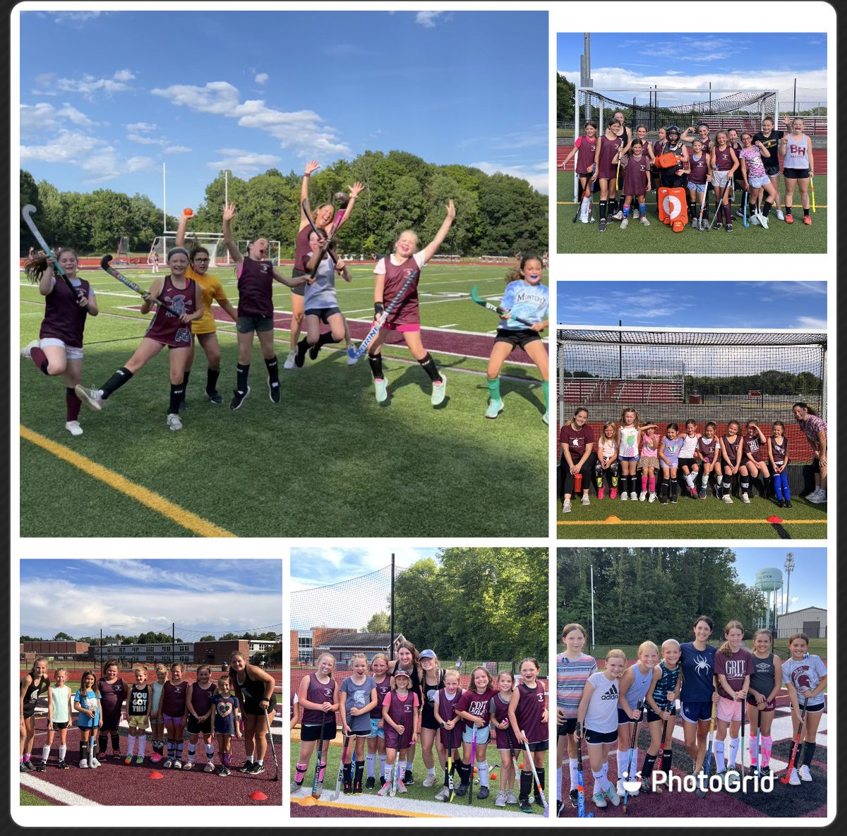 BHBLFH's tweet photo. Day 3🏑camp✅we made it to GAME day‼️See ALL of you tonight😉 https://t.co/rPsV3yipTp