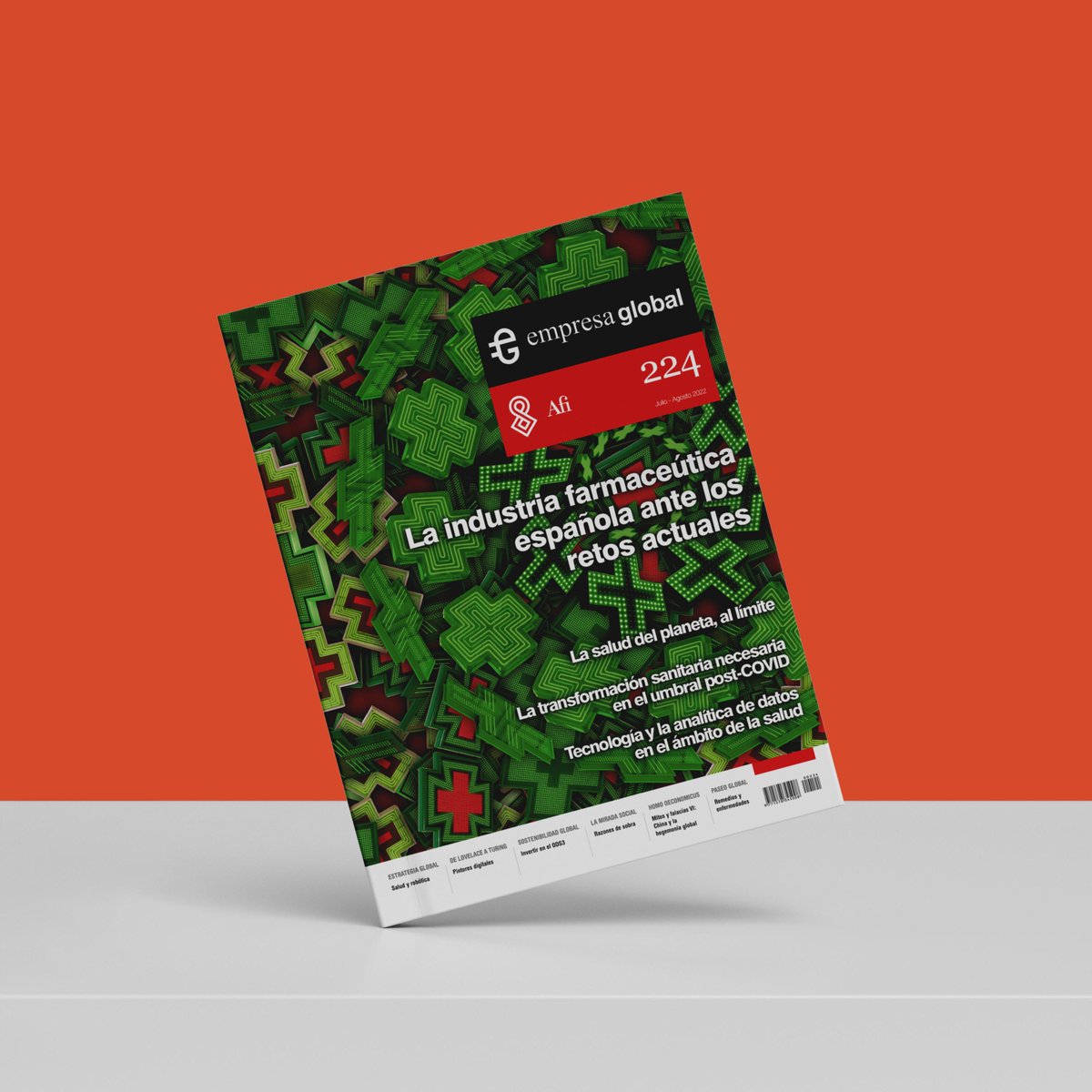 Publicamos la edición nº 224 de #EmpresaGlobalAfi: La industria farmacéutica española ante los retos actuales

La portada muestra transformaciones tecnológicas de datos farmacéuticos. 

Disponible en ➡ bit.ly/3ODOaZc