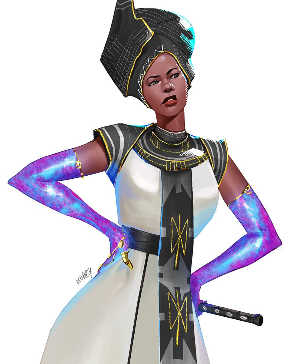artofmorby's tweet photo. Ouch. I missed #PortfolioDay yesterday. I'm Toyin Ajetunmobi, a Nigerian Illustrator who loves to paint things that glow. https://t.co/mAJFoimrgA