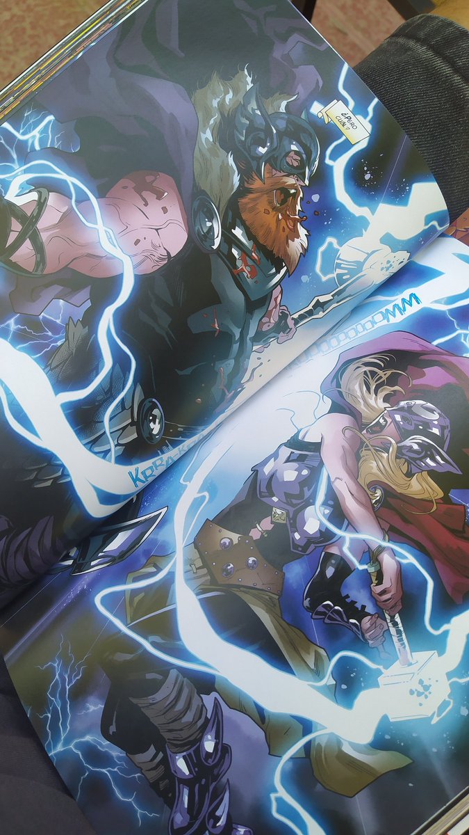 FENIKTWO's tweet photo. Brutal el Tomo de la muerte de #Thor  con viñetas tan impactantes como estas. https://t.co/7jiqUq8X8K