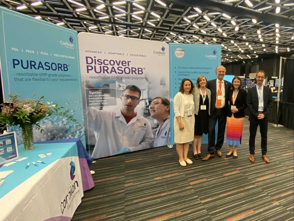 Our team of experts is ready to welcome you today at #CRS2022 👩‍⚕️ Swing by our booth #306 to say hi👋
<a href="/CRSScience/">Controlled Release Society</a> 

#Biomaterials #drugdelivery #Orthopedics