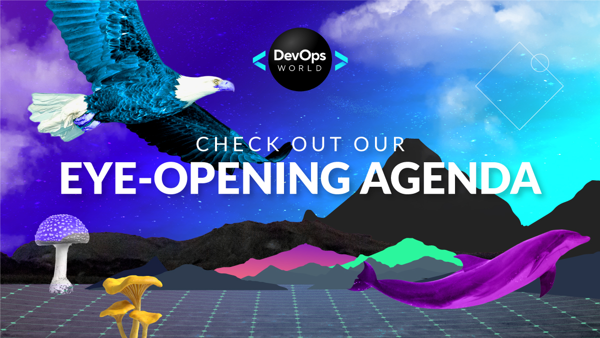 devopsworldconf's tweet image. Learn from over 125 breakout sessions, 100+ speakers from 18 countries, and network amongst the greatest minds in the #softwaretech industry at #DevOpsWorld - the largest global gathering for the DevOps community: bit.ly/3lGLJbO