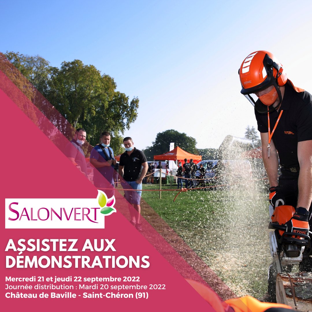 Salonvert vous fait découvrir vos futurs matériels en conditions réelles d'utilisation !
Découvrez la liste des exposants qui vous proposeront des démonstrations par ici 👉 salonvert.com/les-exposants-…