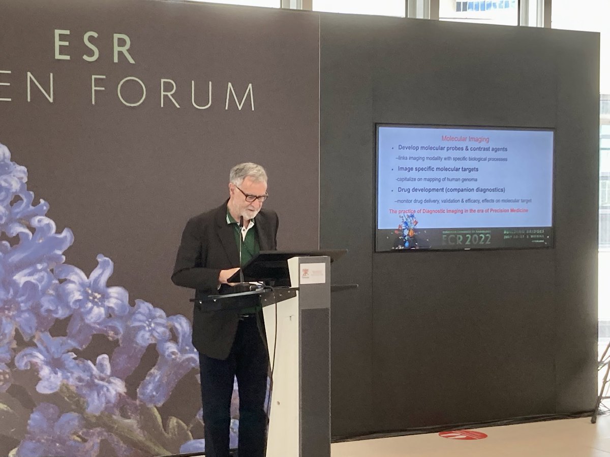 EIBIR_biomed (@eibir_biomed) on Twitter photo Silvio Aime (<a href="/unito/">Università di Torino</a>) opens the session of our Joint Initiative on Preclinical Imaging - join us now in Open Forum 2 to explore new directions in the field!
#ECR2022 Silvio Aime (<a href="/unito/">Università di Torino</a>) opens the session of our Joint Initiative on Preclinical Imaging - join us now in Open Forum 2 to explore new directions in the field!
#ECR2022