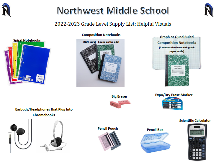 Our supplies list is out! Each grade level has gathered a list along with some helpful visuals. We are planning each day and are excited for the 22-23 year! #WeAreCommunity #PantherRiseUp
