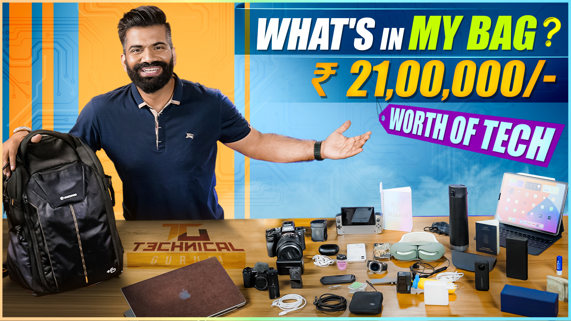 Gaurav Chaudhary on X What s In My Tech Bag 2022 21 00 000 Worth Of Tech https t 4LK0s1JWPp via YouTubeIndia https t VnsBErPWal X